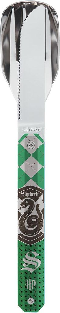 Akinod 12h34 Besteckset feststehend Slytherin