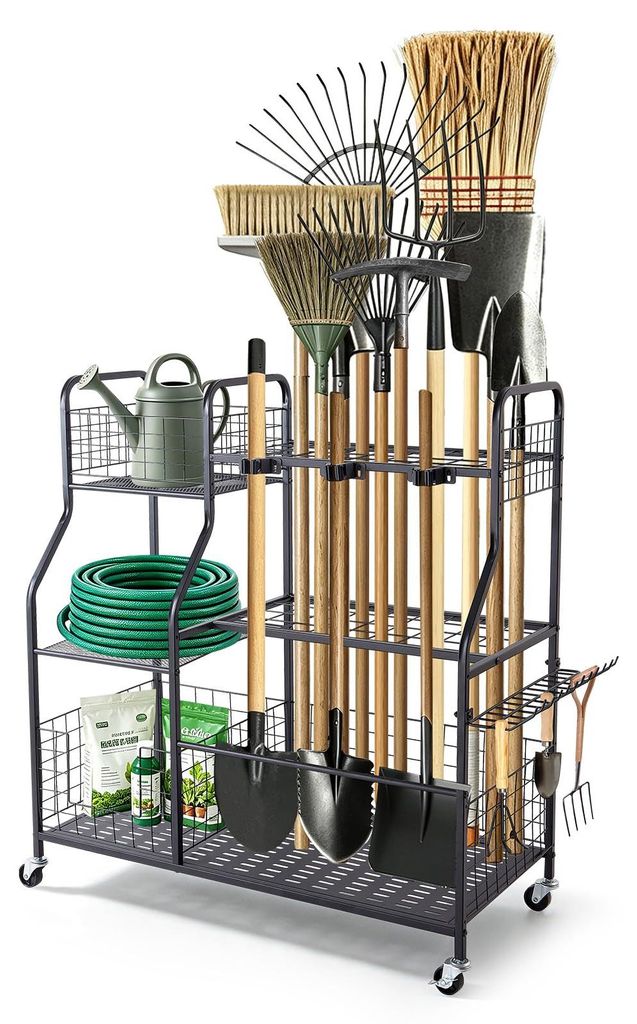 Support pour outils de jardin VEVOR, dimensions Image du produit 