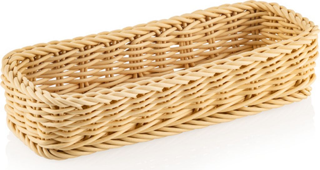Besteckkorb 27 x 10 x 5 cm, hellbeige Produktbild 