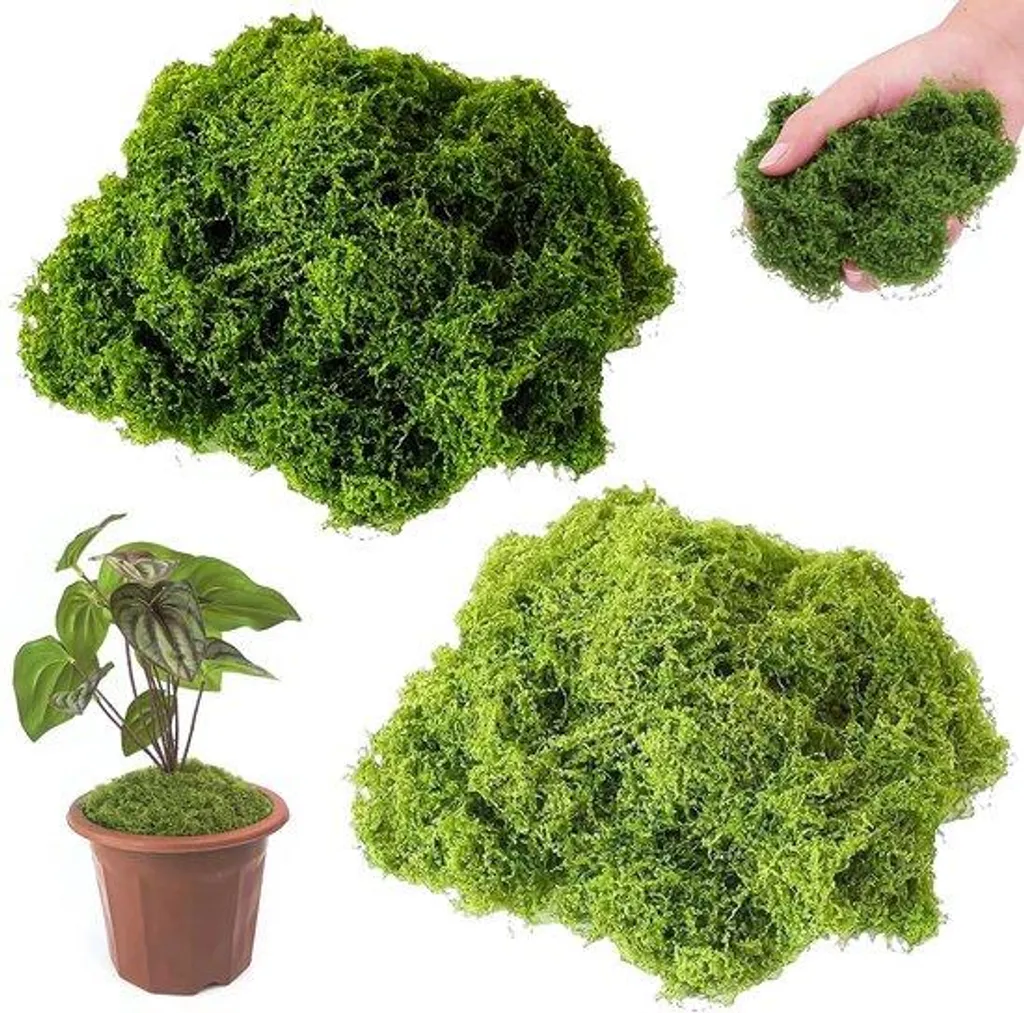 Mousse artificielle TTYSHIP 200g vert foncé et clair pour maquette