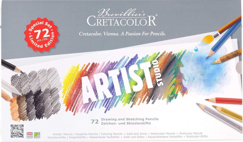 CREATCOLOR Studio 72er Skizzier-/Zeichenset - Produktbild 