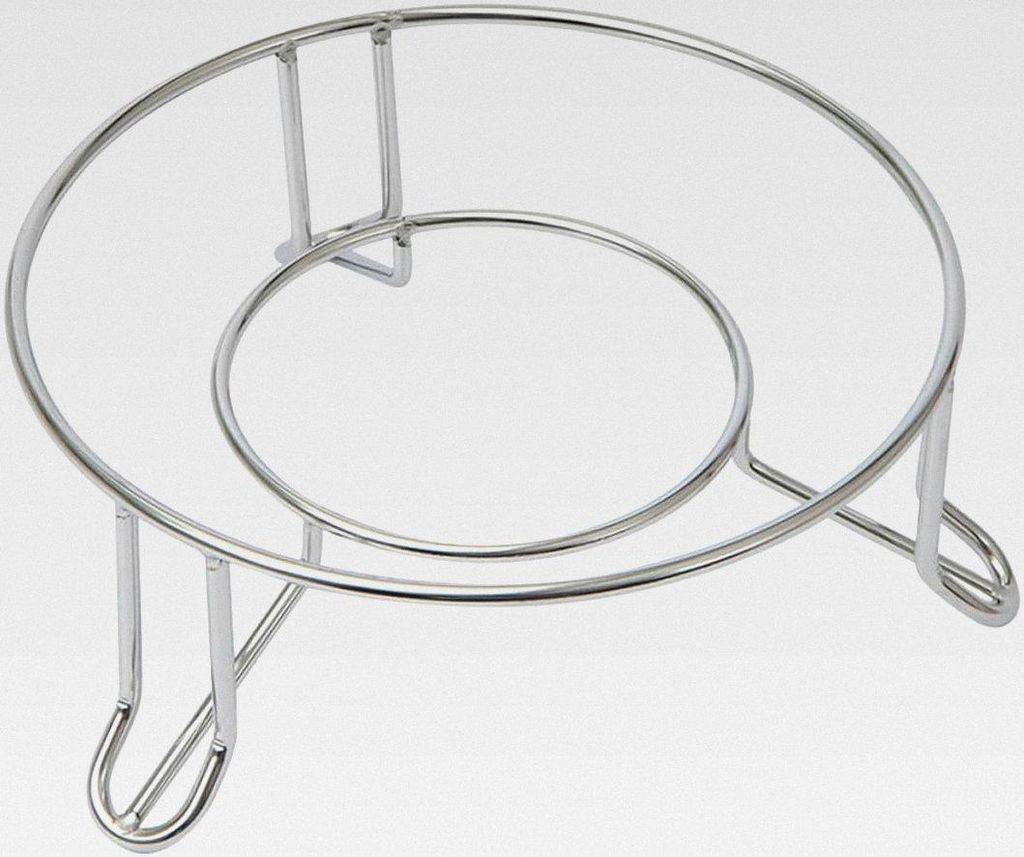 Edelstahl Topfständer Dampfgarer Hitzeschutz Rund Küchen Gadget Robust Langlebig für Töpfe Pfannen und Geschirr zur Platzsparenden Küchenorgan...