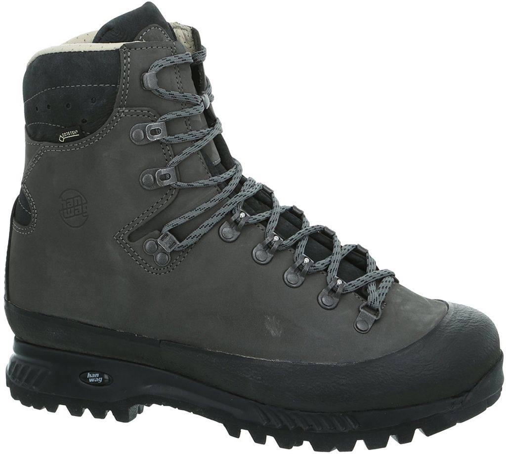 Hanwag Alaska GTX Stiefel Größe: 42 - UK 8 / Farbe: Asphalt
