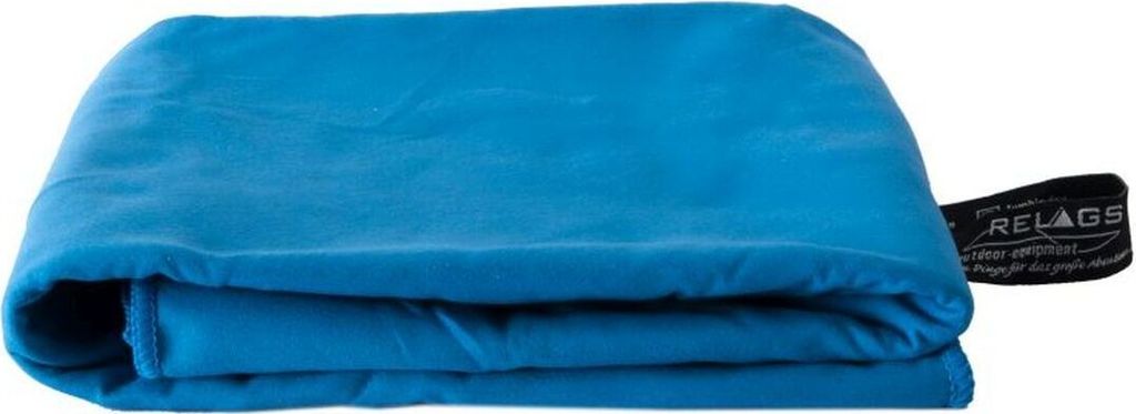 BasicNature Handtuch 'Velour' 60 x 120 cm blau Produktbild 