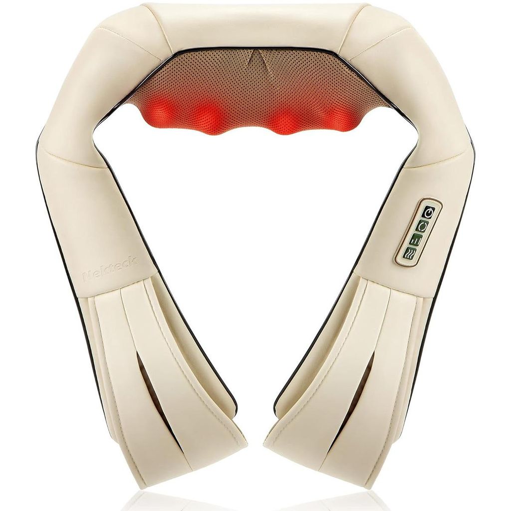 Nekteck Nackenmassagegerät Shiatsu, beige, Shiatsumassage, Produktbild 