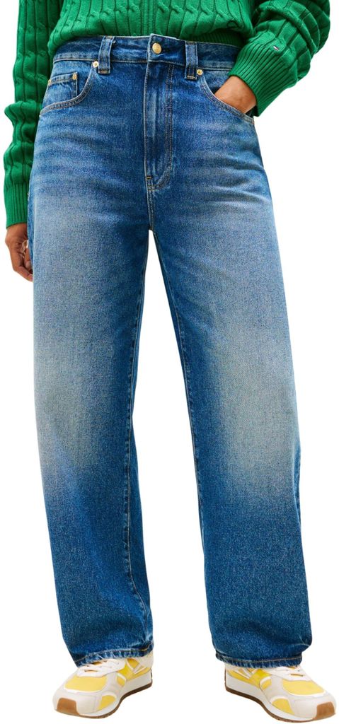 Tommy Hilfiger dames jeans, model Glow Barrel, mid-rise, Productafbeelding 