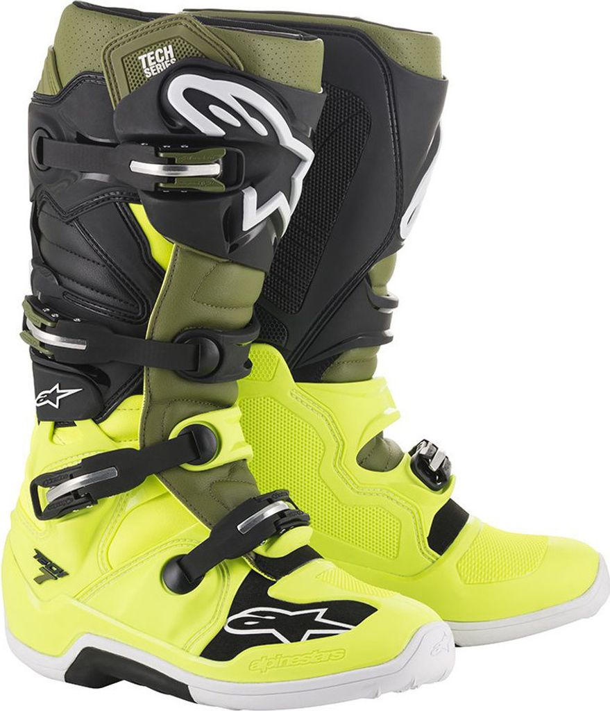 Alpinestars Tech 7 Motocross Stiefel, camouflage, 13 (48) Produktbild 