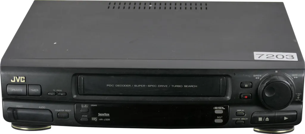 Lecteur Enregistreur VHS JVC HR-J328E Magnétoscope de Salon Classique