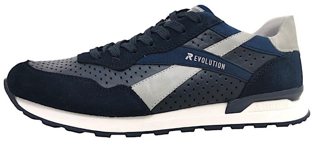 Rieker Schnürer Blau in Gr. 43 Produktbild 