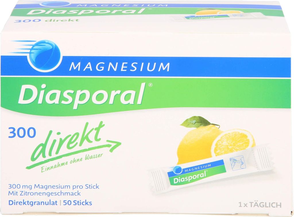 Diasporal 300 direkt Magnesium Granulat Sticks, 50 St. Produktbild 