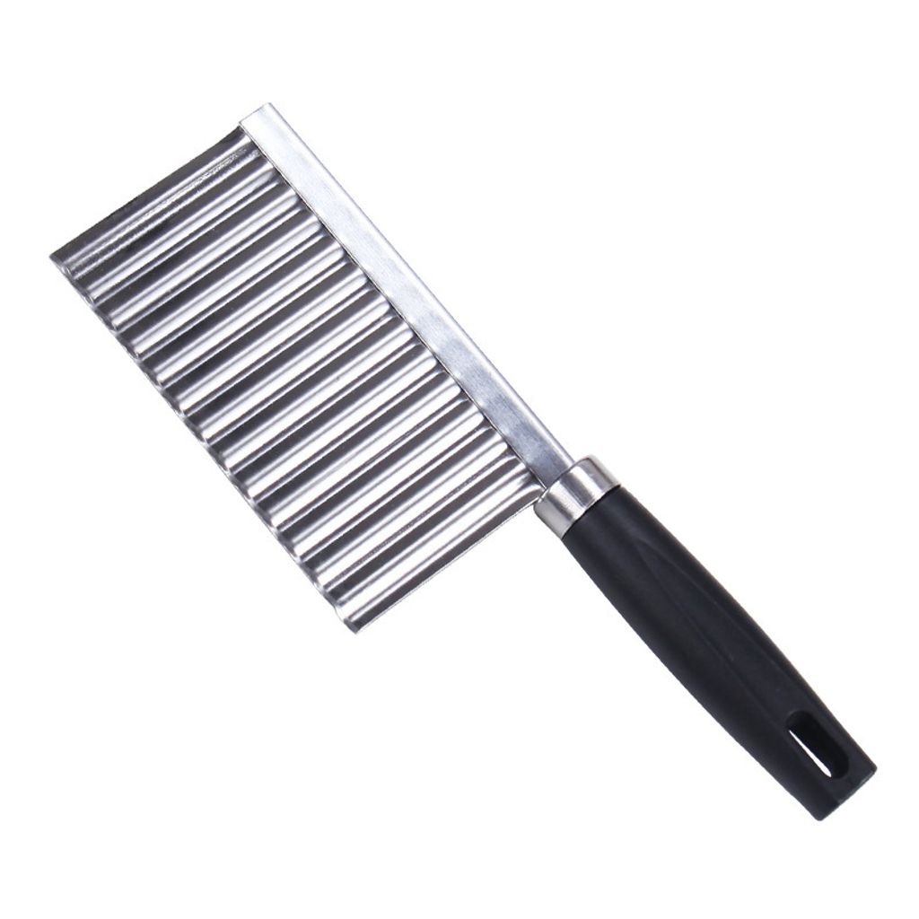 INF Gemusterter Kartoffelschneider aus Edelstahl Produktbild 