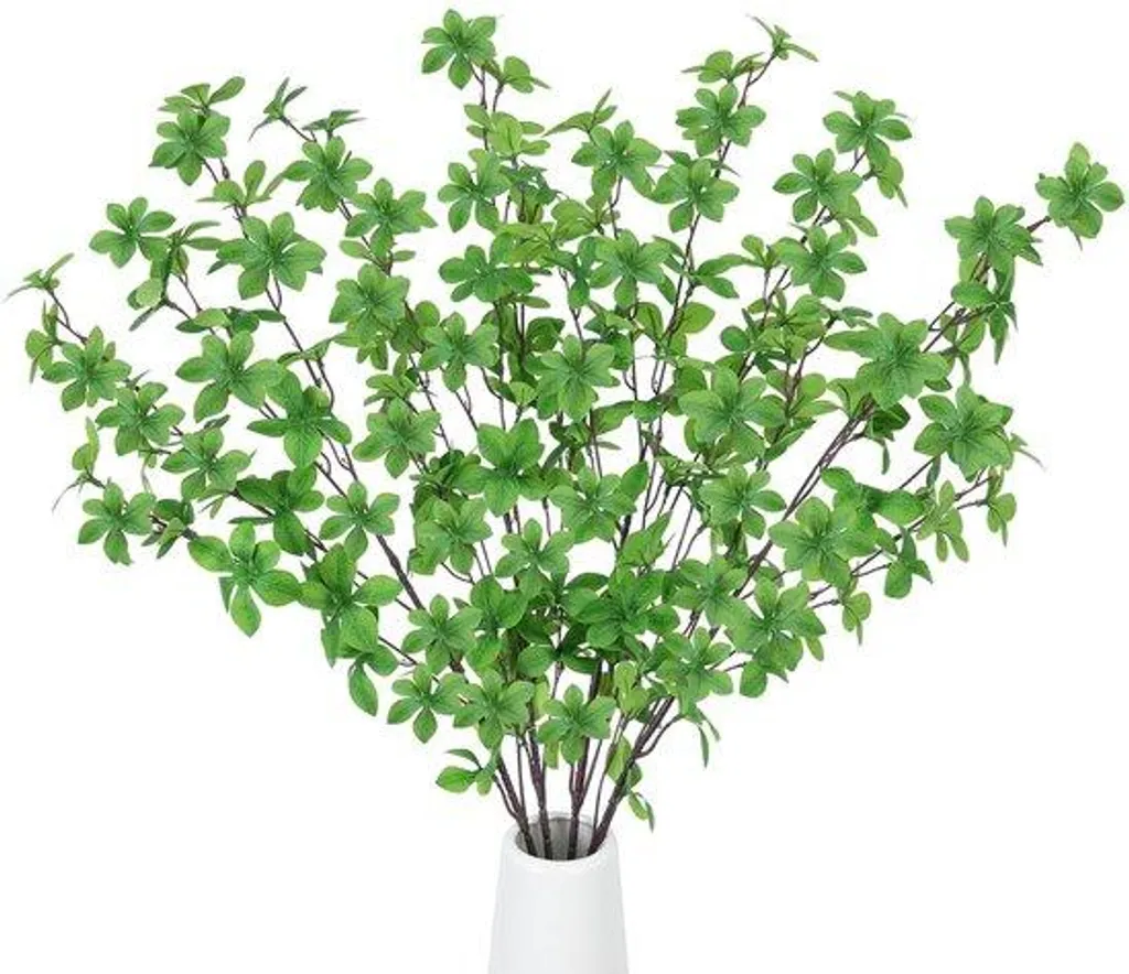 Grande branche Enkianthus artificielle 86 cm feuilles vertes souples