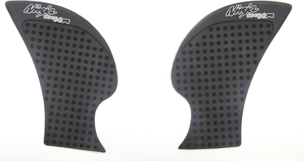 2x Knieschützer, Gummi, Tank, Kawasaki ZX14R, ZX14-R 06-15