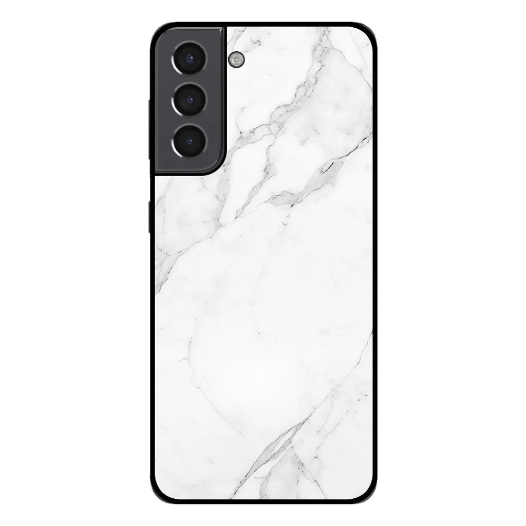 Custodia TPU Samsung S22 Marmo Bianco - Protezione Slim Smartphonica