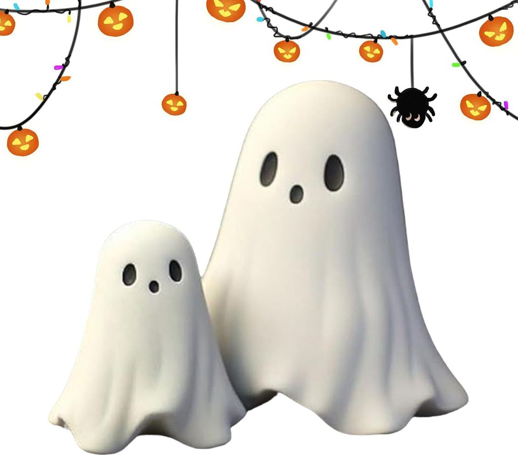 Geist Statue, Gruselig Geist Halloween Geisterfigur, Halloween Geist Decor Desktop Ornamente Halloween Deko Outdoor