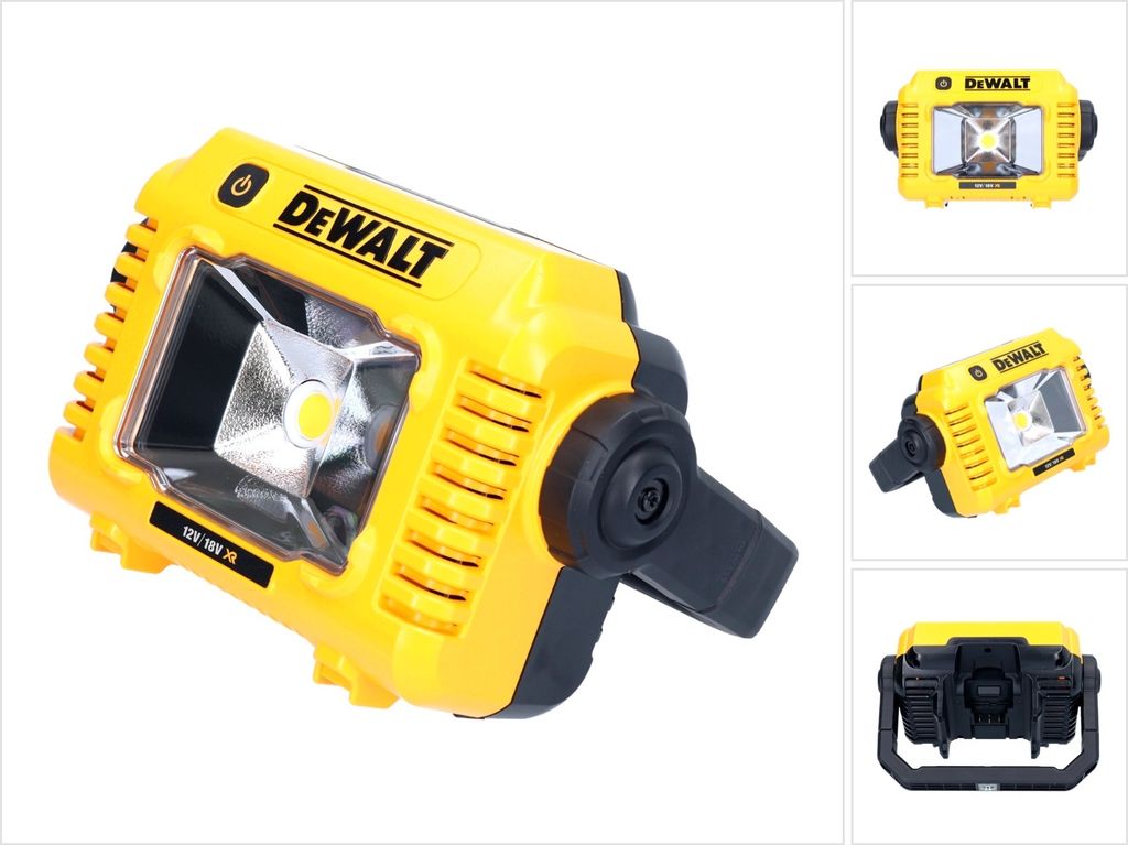 Lampada da lavoro DeWALT DCL077-XJ Nero, Giallo Immagine del prodotto 
