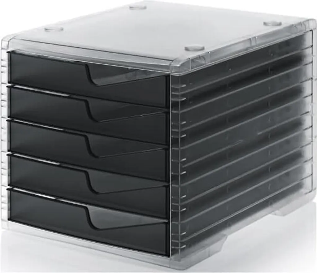 styrobox light 275-8430.924 module de classement anthracite DIN C4
