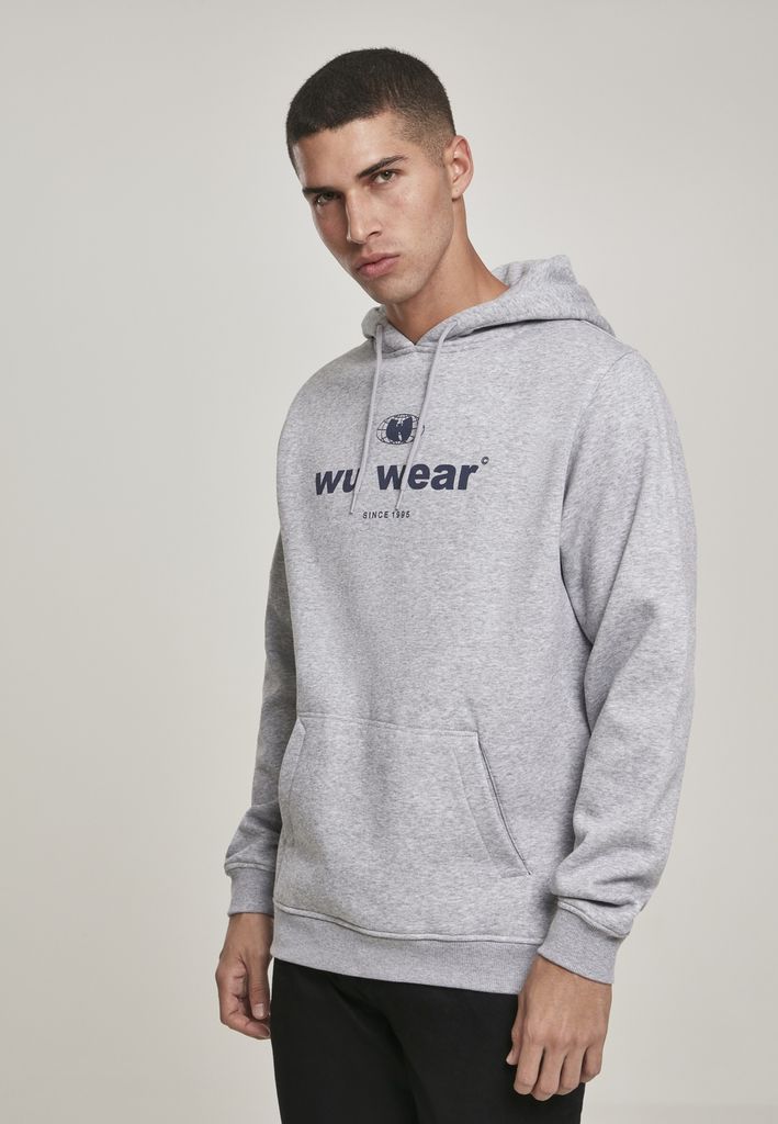 Wu-Wear Hoodie Since 1995 Hoody Heather Grey-XS