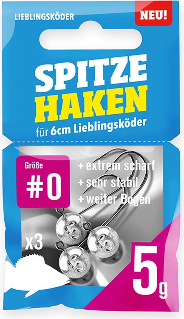 Lieblingsköder Spitze Haken #0 | 5g