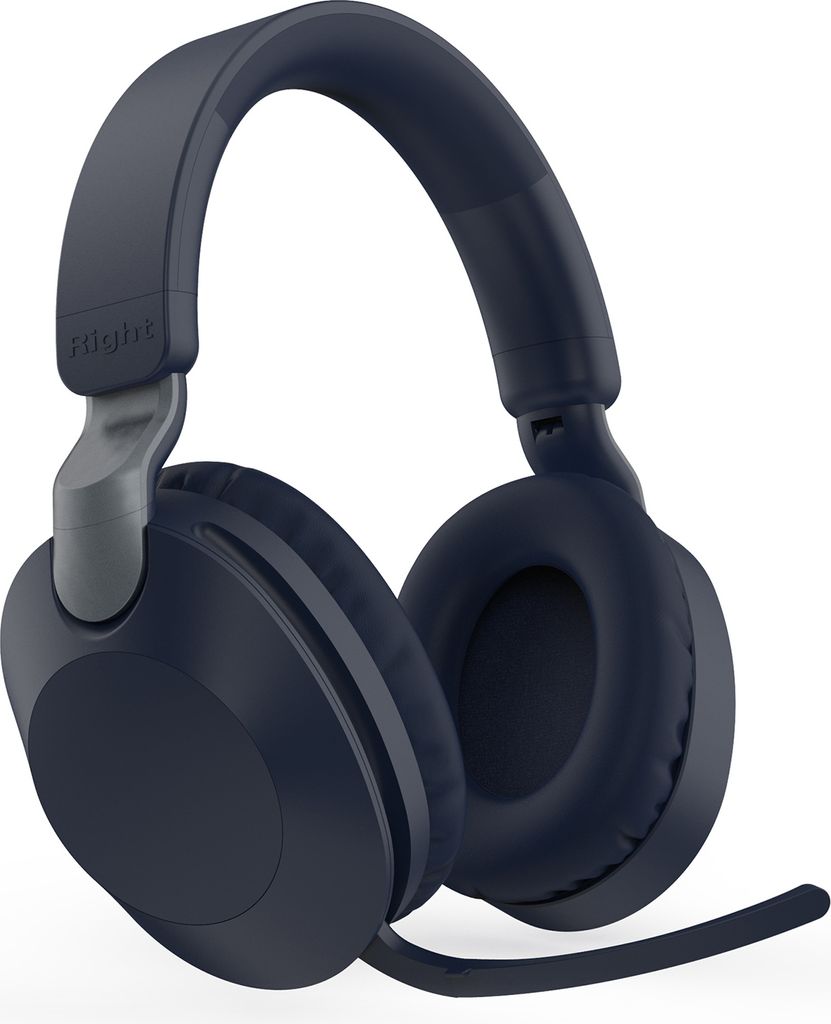 Kabelloses Bluetooth-Headset,BT 5.3 mit faltbarer Headset-Unterstützung, AUX IN, einziehbarer Kopfbügel, faltbare Aufbewahrung, weiche, atmungsak...