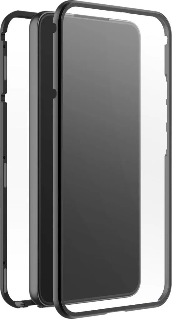 Étui Intégral Samsung S23+ en Verre Trempé Noir - Coque Recto Verso 360