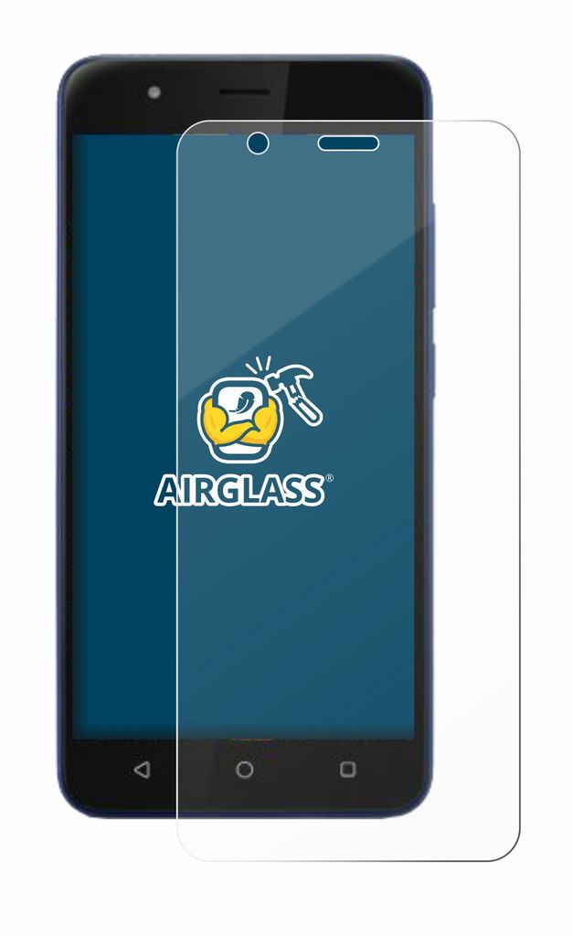 Brotect Pellicola In Vetro Ibrido AirGlass Per Gigaset GX290 Plus – Durezza 9H, Anti-impronta, Made In Germany - 3