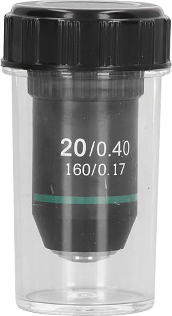 Lente per Microscopio 20X Acromatica - Obiettivo Professionale DIN