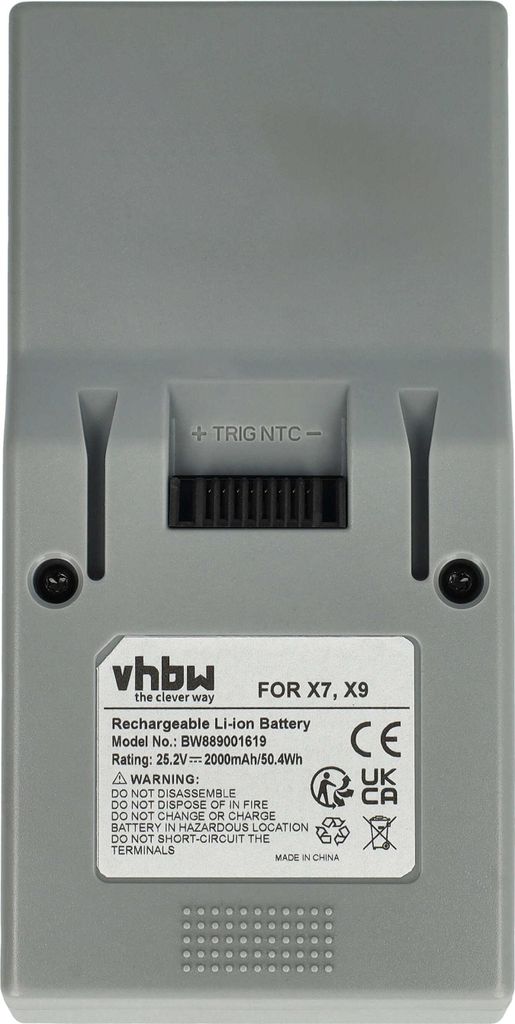 vhbw Akku kompatibel mit Genius Invictus X9, X7 Staubsauger Produktbild 