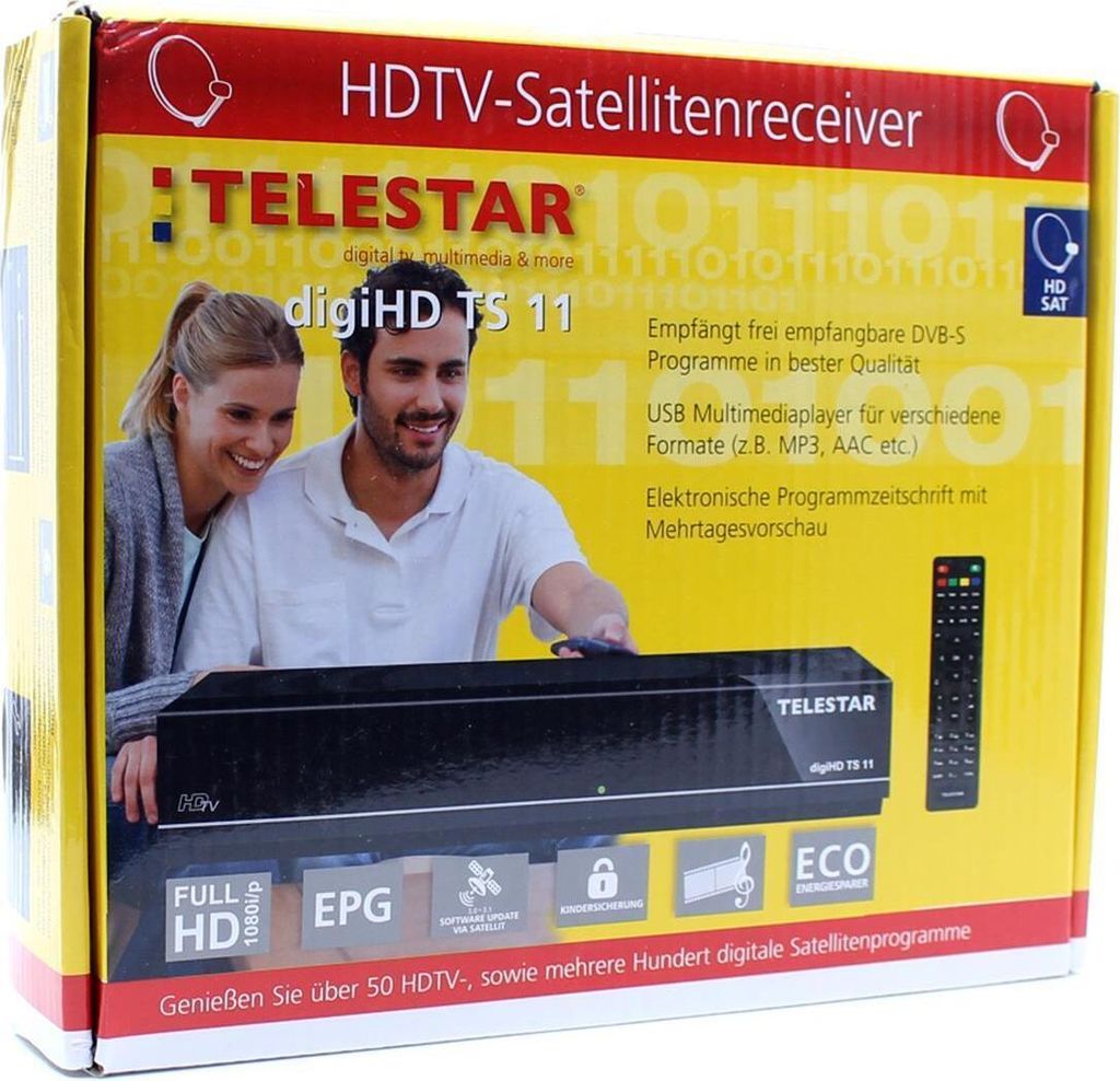 Telestar DVB-S HDTV-Receiver digiHD TS 11 | Kaufland.de