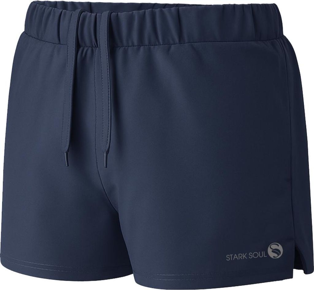 Leichte Herren Laufhose kurz mit Innenslip & Taschen – Atmungsaktive Sporthose für Training, Laufen & Marathon – Schnelltrocknend, mit Reißve...