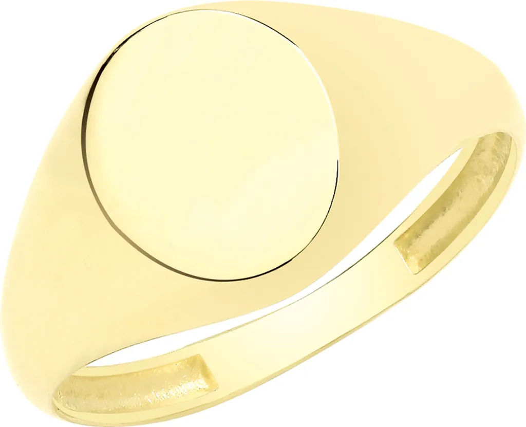 Bague Chevalière Or 9 Carats pour Homme et Femme - Idée Cadeau Taille 53