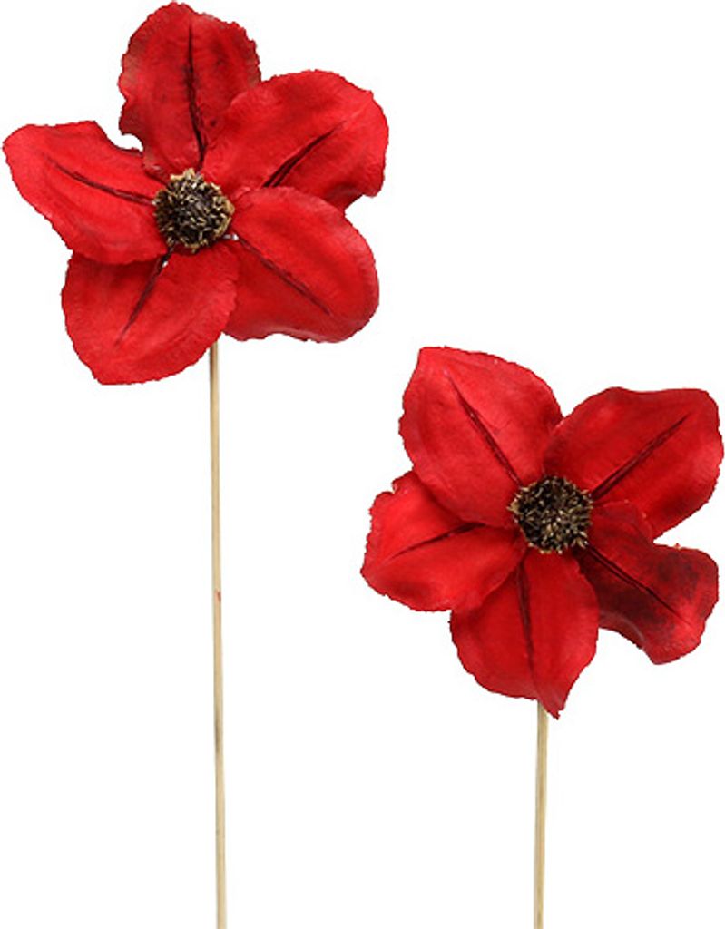 Dekostecker Holzblüte für Blumensträuße und Gestecke, 15 Stück