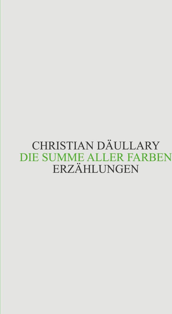 Die Summe aller Farben