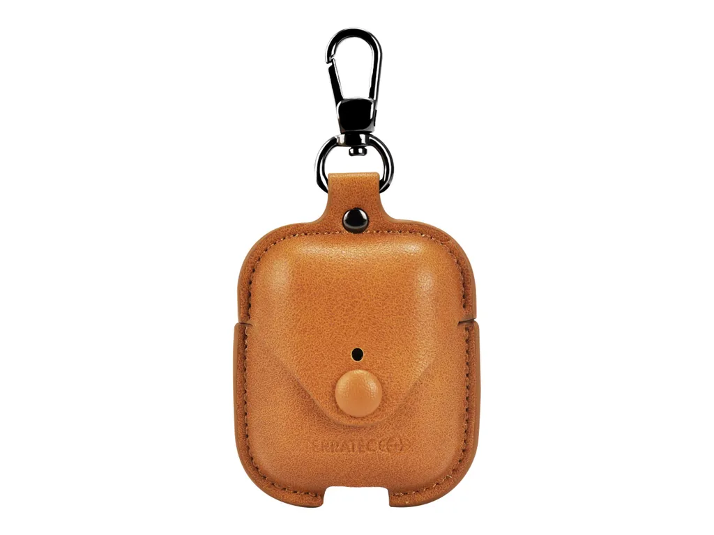Custodia AirPods Terratec AirBox 306852 Light Brown - Protezione Vera