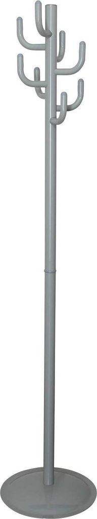 MAUL Garderobe MAULpolaris Lite 8 Haken Standfuß 177 cm grau