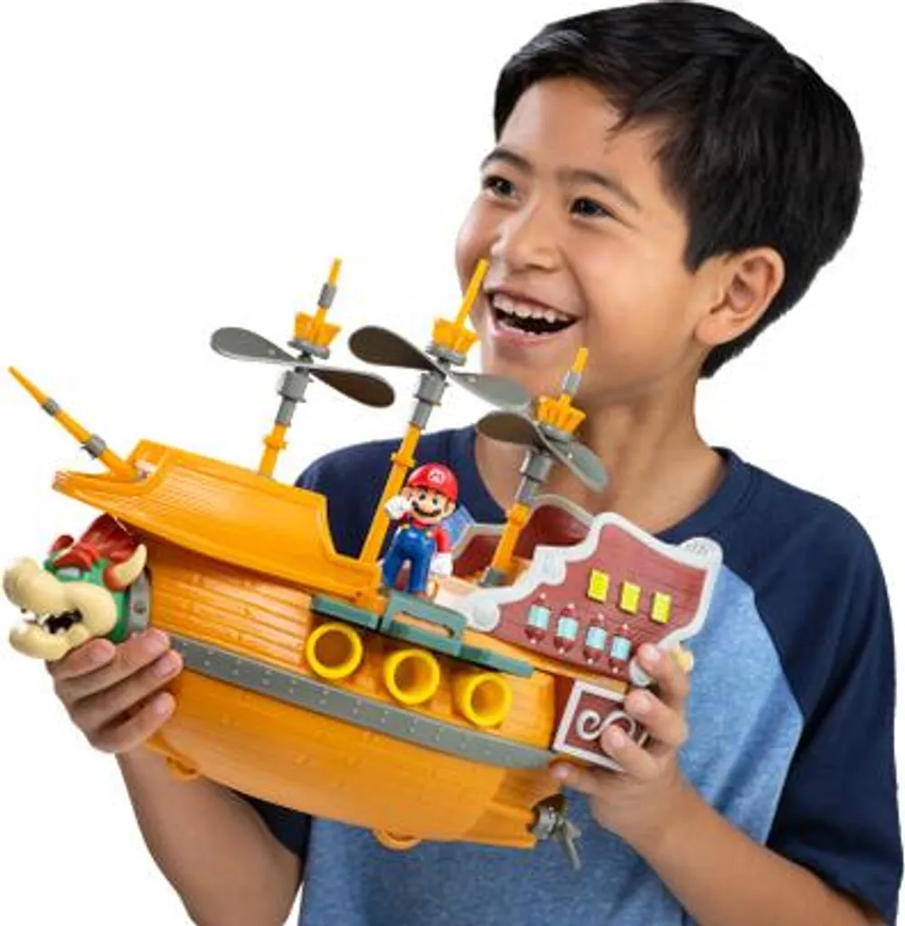 Dirigeable Bowser Super Mario avec Sons et Musiques - Jakks Pacific - 14