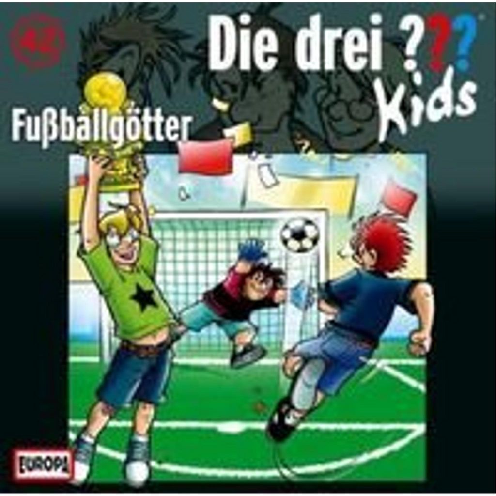 Die drei ??? Kids 42. Fußballgötter (drei Fragezeichen) CD Produktbild 