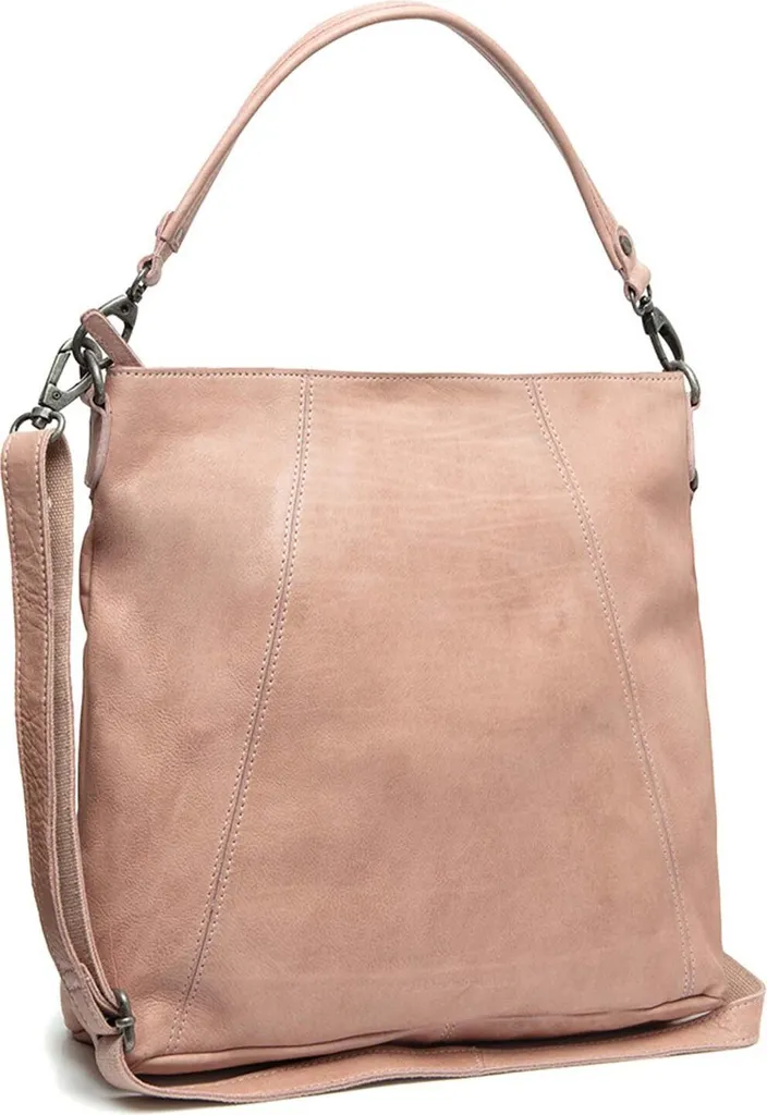 Borsa a Tracolla Sintra Rosa Salmone | Pelle Vintage Chesterfield Brand
