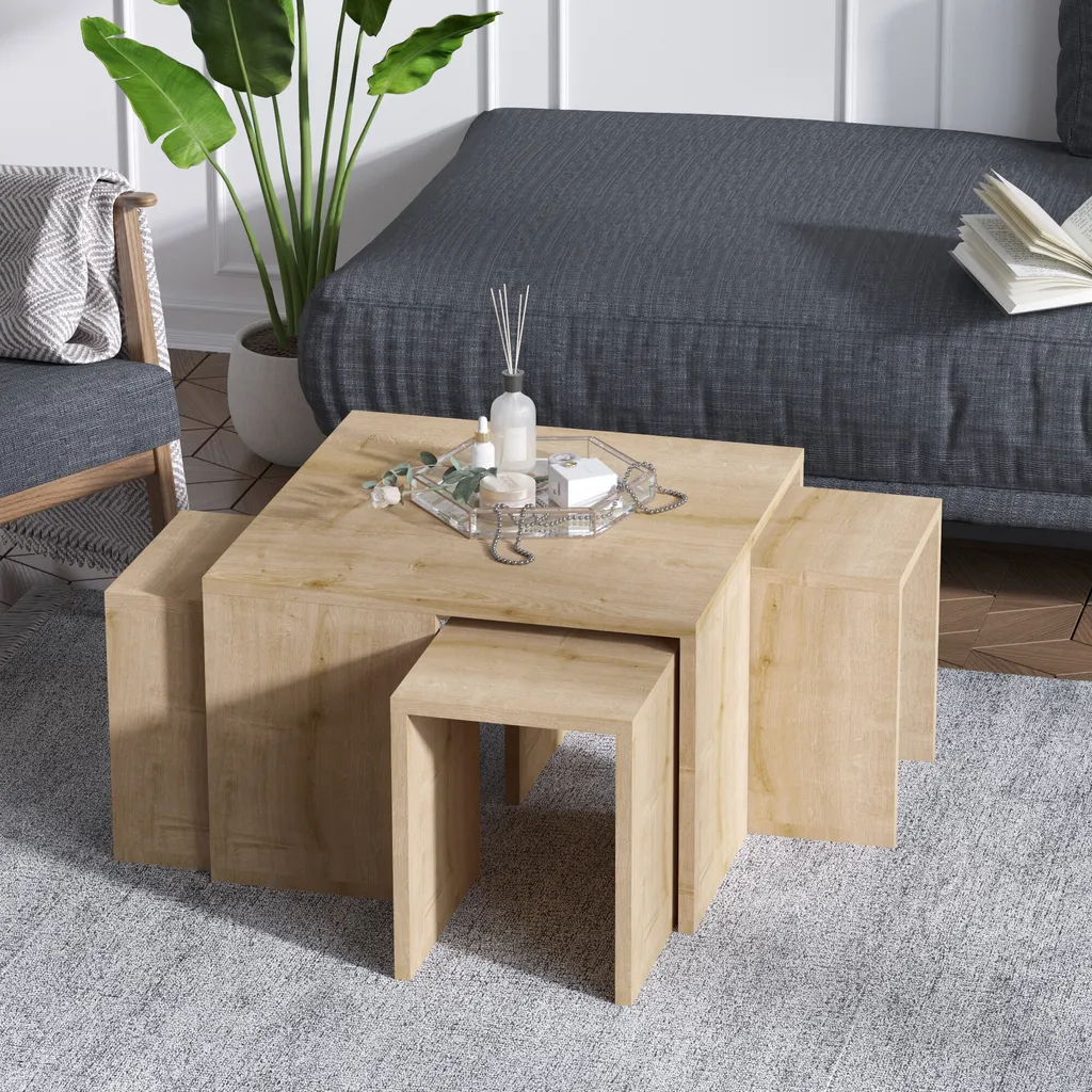 Arreda con Calore: Tavolino Ortanca Skye Decor Rovere Zaffiro