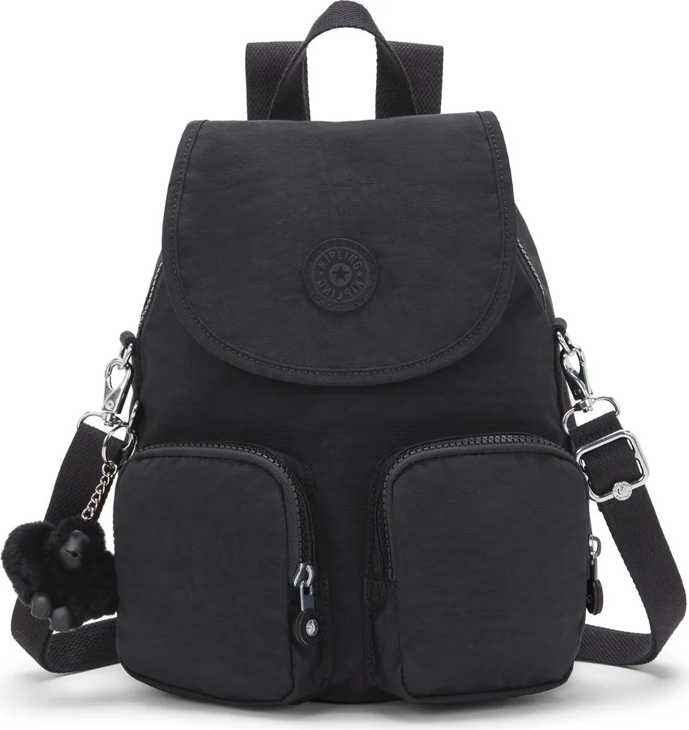 Kipling Firefly UP Noir - Sac à Dos Transformable Polyvalent Original