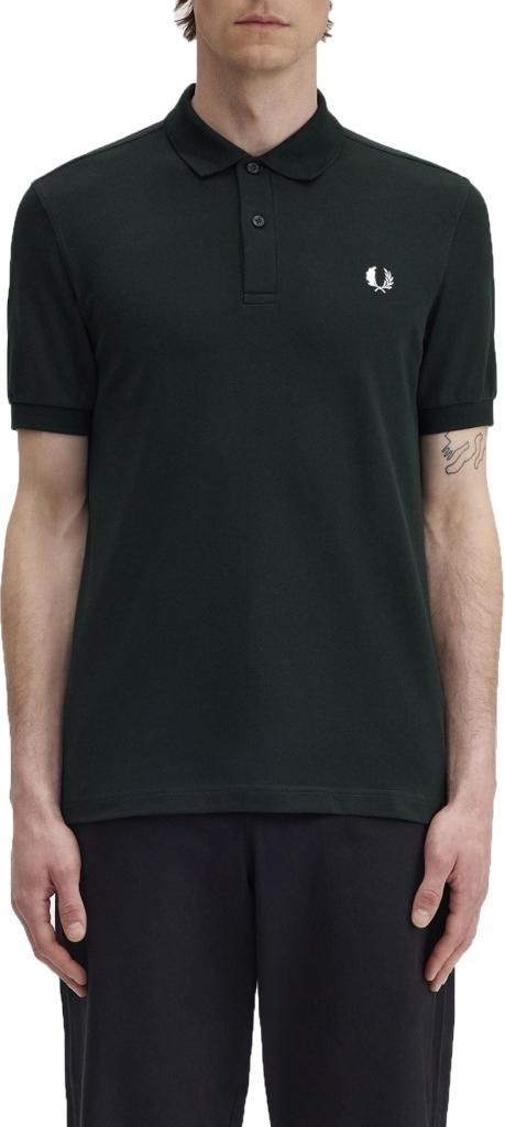 Fred Perry Plain Fred Perry Shirt Couleur Vert Image du produit 