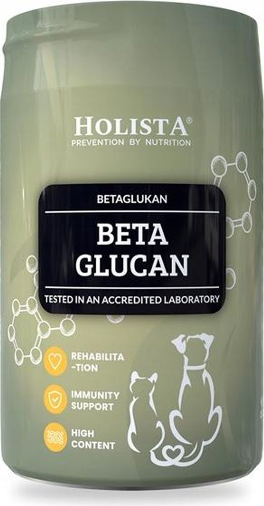 Ergänzungsmittel für Hunde und Katzen B-Glucan HOLISTA Betaglucan nach Behandlungen 200 g