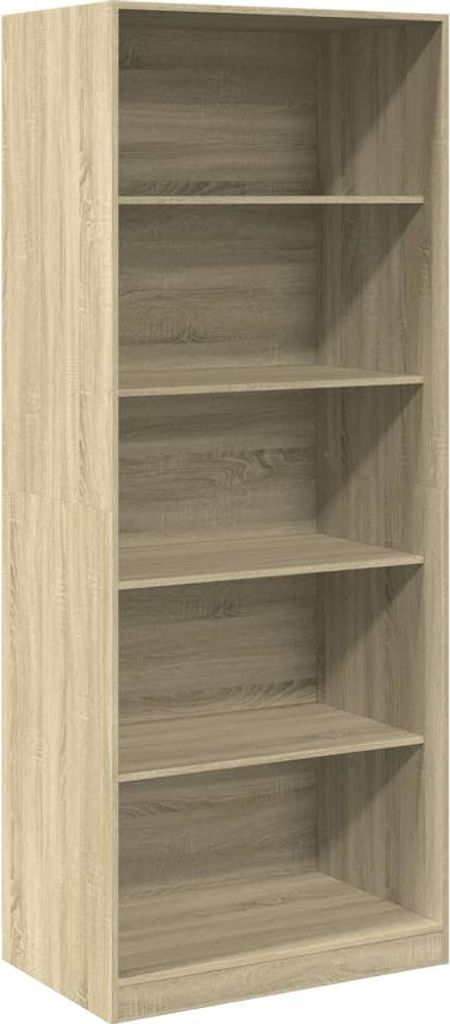 vidaXL Kleiderschrank Sonoma-Eiche 80x50x200 cm Holzwerkstoff