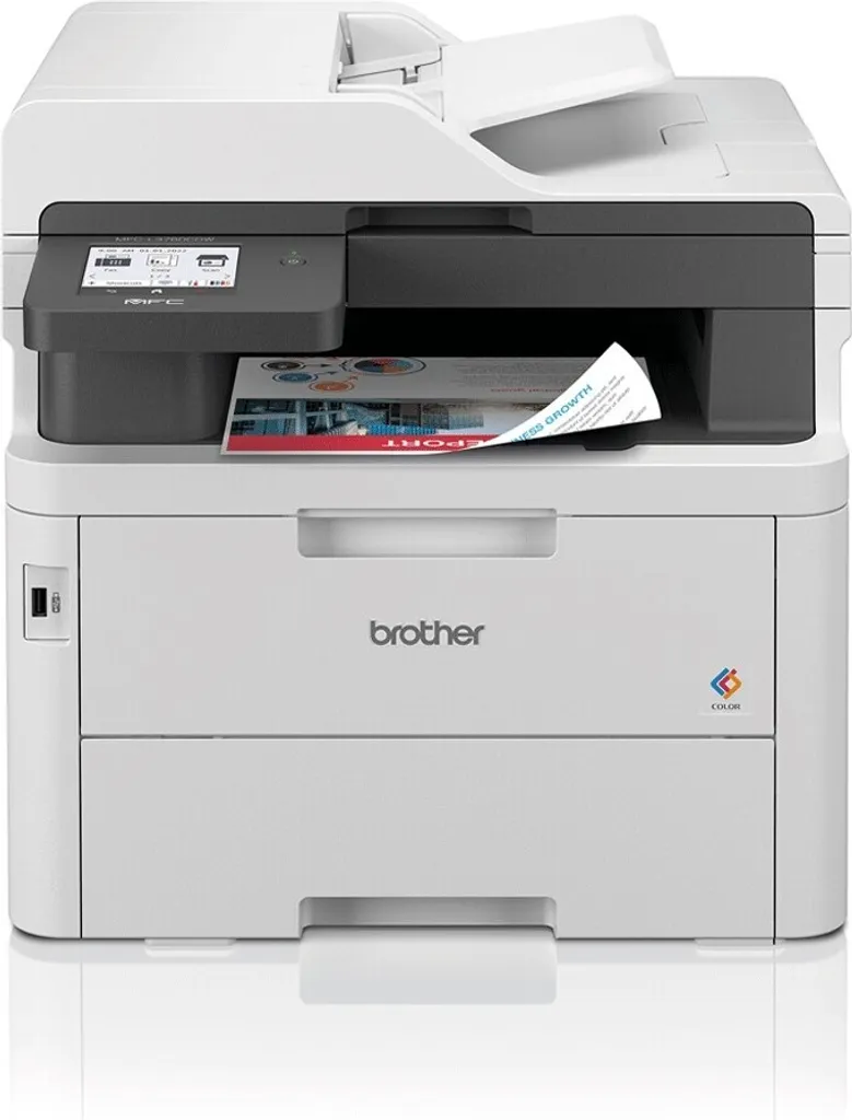 Brother MFC-L3760CDW Imprimante 4 en 1 Laser Couleur Rapide et Silencieuse