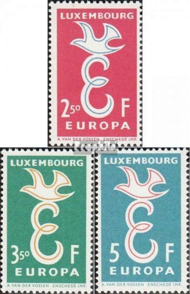 Briefmarken Luxemburg 1958 Mi 590-592 (kompl.Ausg.) postfrisch Europa
