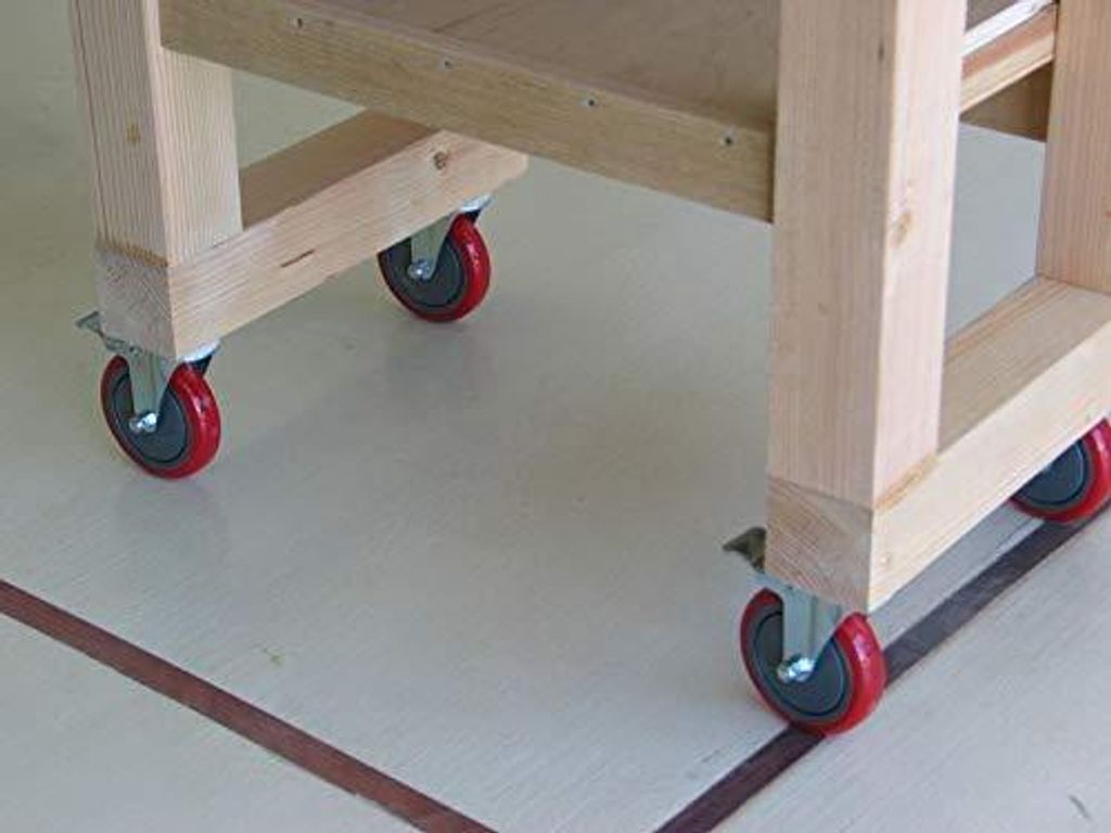 Schwere Lastenrollen / Trolley-Räder für Möbel - Gummi-Schwerlastrollen - Schwere Lastenrollen / Transporträder - 600 kg