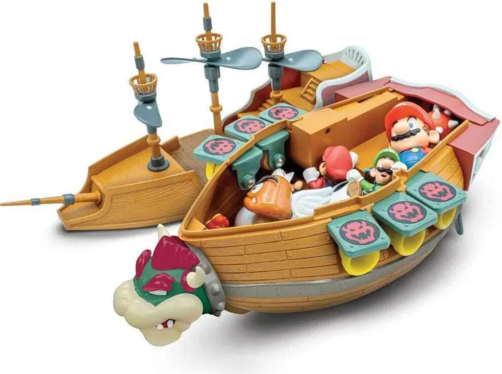 Dirigeable Bowser Super Mario avec Sons et Musiques - Jakks Pacific - 5