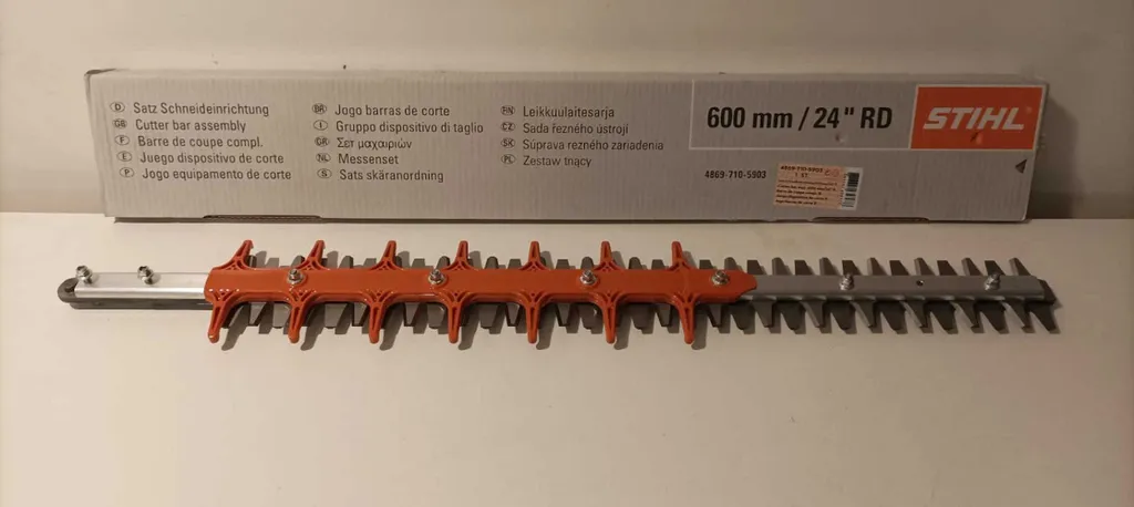 Barre de coupe 600mm pour STIHL HSA 94 R - Couteaux de rechange STIHL