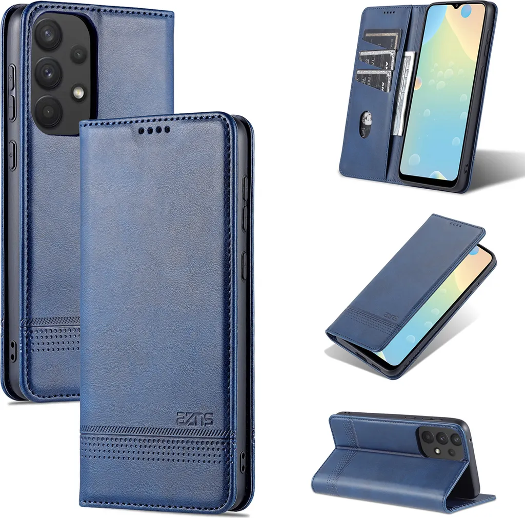 Per OPPO A6 GT 5G Custodia In Pelle Retro Con Fibbia A Splicing