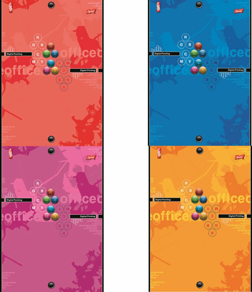 Notizbuch A4/100K Gerippt 0153 A""5